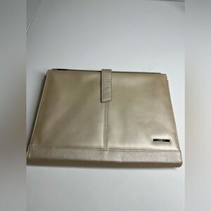 11 Inch Leather Notebook Laptop Carrying Case (Champagne Gold) By Sony